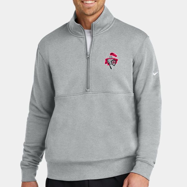 Club Fleece Sleeve Swoosh Embroidered 1/2 Zip Thumbnail