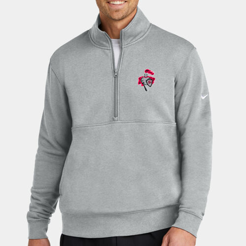 Club Fleece Sleeve Swoosh Embroidered 1/2 Zip Thumbnail