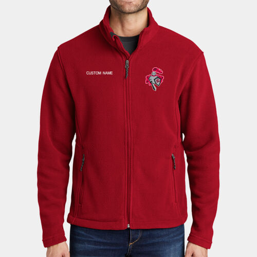 Personalized Value Fleece Embroidered Jacket Thumbnail