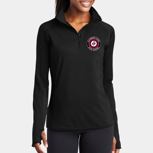 Ladies Sport Wick ® Stretch 1/4 Zip Pullover Thumbnail
